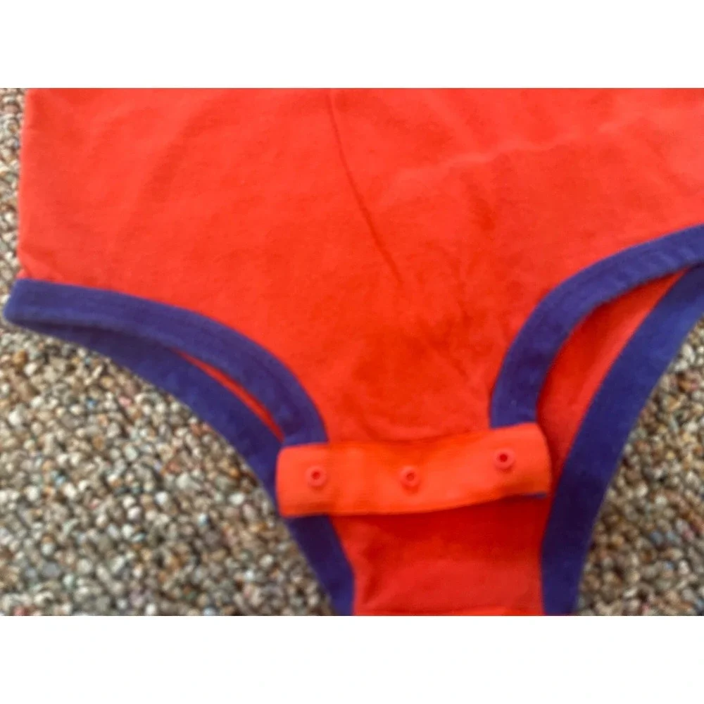 Nike Just Do It Red & Blue Bodysuit Boys 6-9M